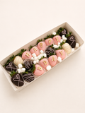 18 Fresas con chocolate
