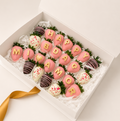 24 Fresas con chocolate