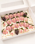24 Fresas con chocolate